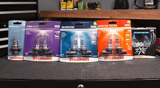 Sylvania Headlight Bulb Family