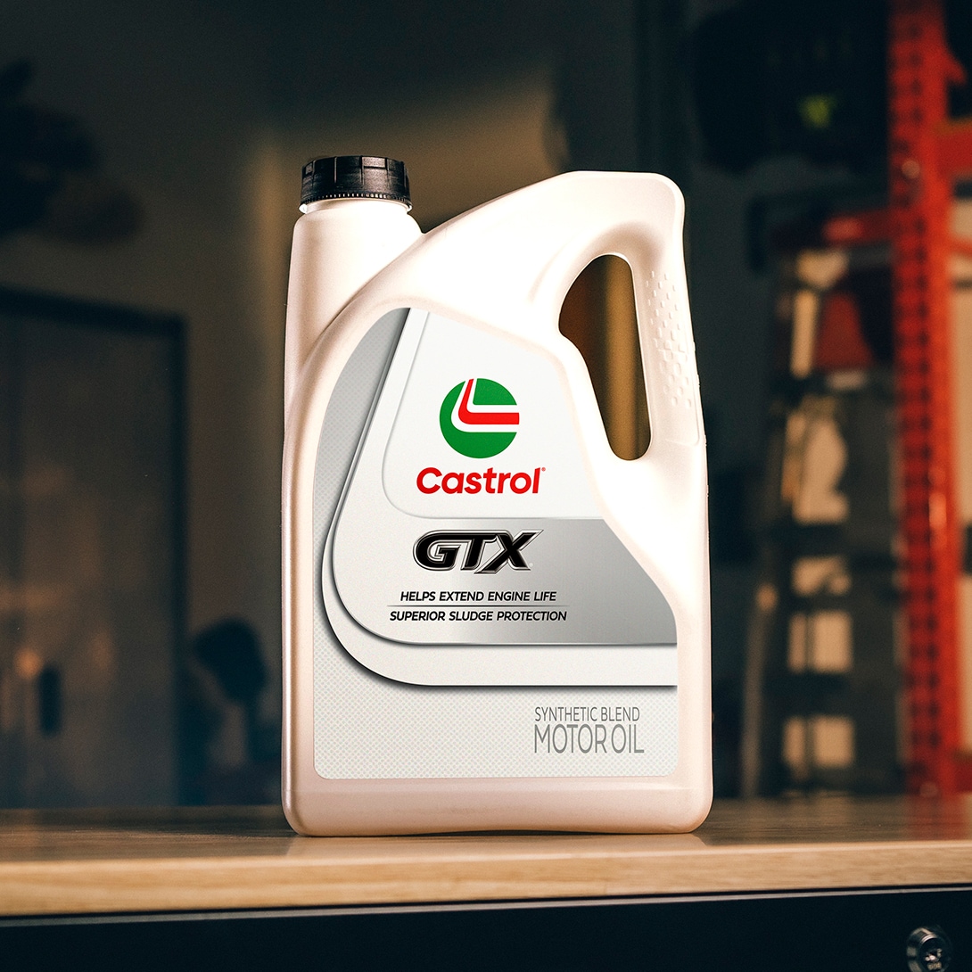 Castrol GTX is a premium conventional motor oil specially engineered to prevent harmful build-up of sludge, helping to extend engine life for over 50 years.