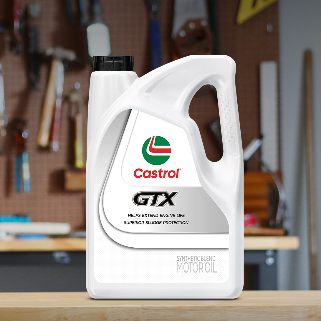 Castrol GTX is a premium conventional motor oil specially engineered to prevent harmful build-up of sludge, helping to extend engine life for over 50 years.