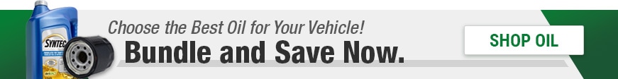 Don't Forget Your Filter! Bundle and Save Now. Shop Oil.