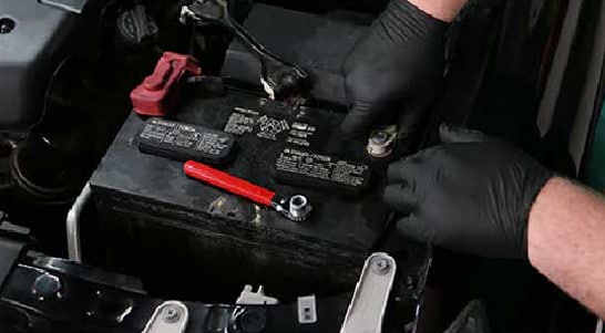 Step 5: Disconnect the Negative Battery Terminal