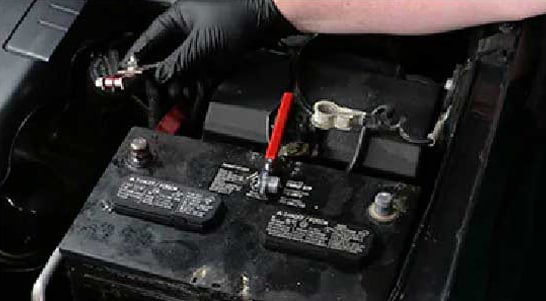 Step 6: Disconnect the Positive Battery Terminal