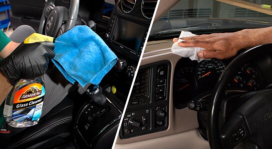 Step 1: Clean the interior