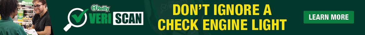 O&#39;Reilly Veriscan: Don&#39;t Ignore A Check Engine Light. LEARN MORE