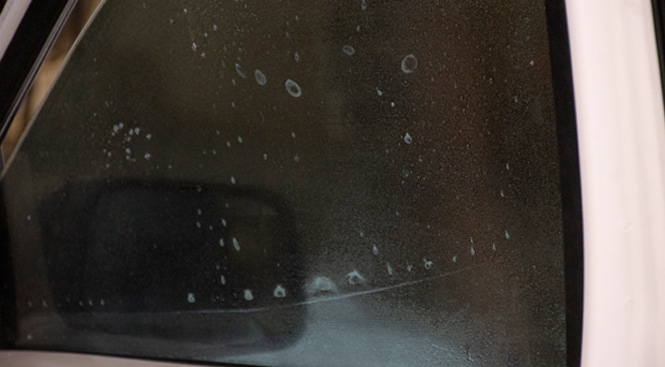 Interior glass with with Application Solution