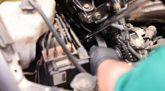 Step 2: Slip the Belt Off the Alternator Pulley