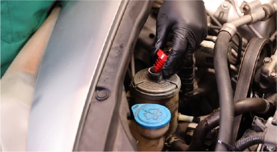 Step 8: Replace the Reservoir Cap