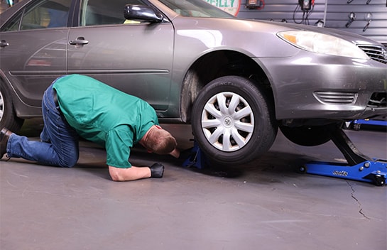 Step 2: Lift and Support the Front End