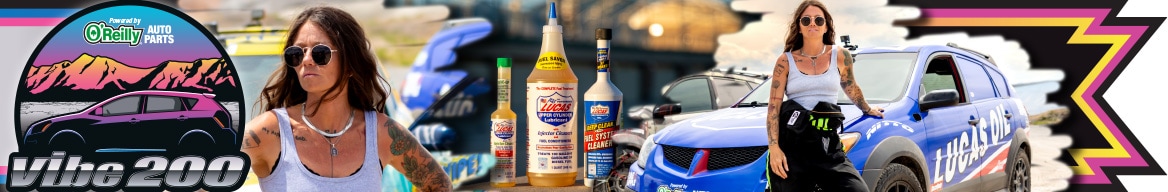 Vibe 200 Racer Rae Ripple Sponsored by Lucas Oil
