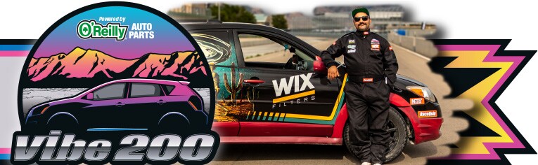 Vibe 200 Racer Tony Angelo Sponsored by WIX Filters