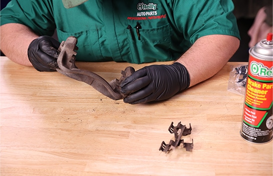 Step 12: Inspect the Caliper Bracket & Slide Pins