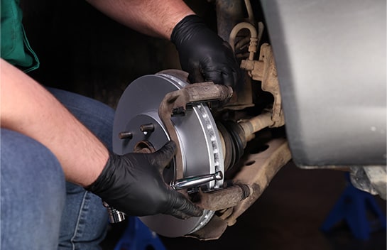 Step 15: Reinstall the Caliper Bracket