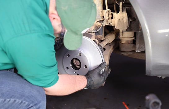 Step 8: Clean the New Rotor