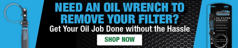 Need an oil wrench to remove your filter? Get Your Oil Job Done without the Hassle. SHOP NOW
