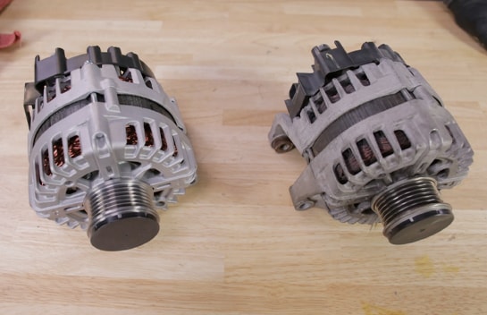 Compare the old alternator with your new one to make sure you have the right replacement.