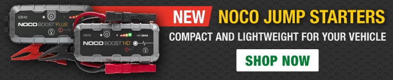 NEW Noco Jump Starters - Compact and Lightweight For Your Vehicle.