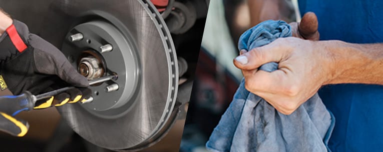 DIY tasks being performed