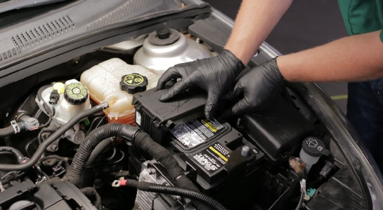 Clip the fuse block back into place.