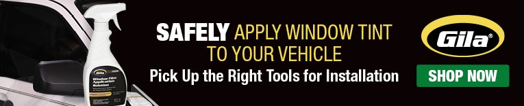 SAFELY Apply Window Tint To Your Vehicle. Pick Up the Right Tools for Installation.
