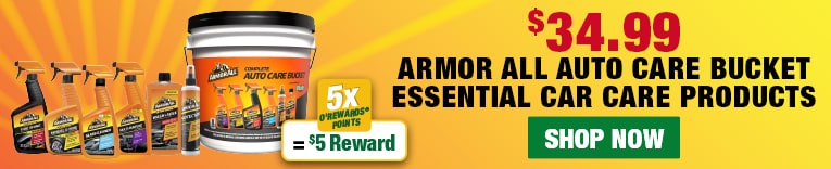 $34.99 Armor All Auto Care Bucket Essential Car Care Products. SHOP NOW