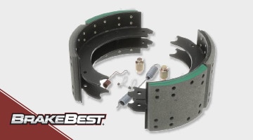 BrakeBest Heavy-Duty Brake Shoes