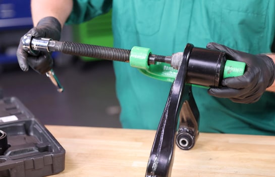 Use a 7/8” or 22mm socket to rotate the pressure screw.