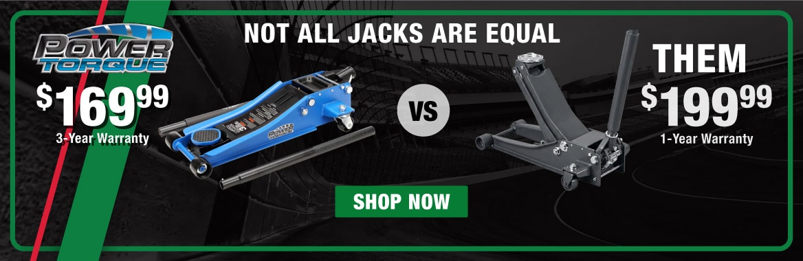 Not all jacks are equal. Power Torque $169.99 plus a 3 year warranty Vs. Them $199.99 with a one year warranty. Shop Now