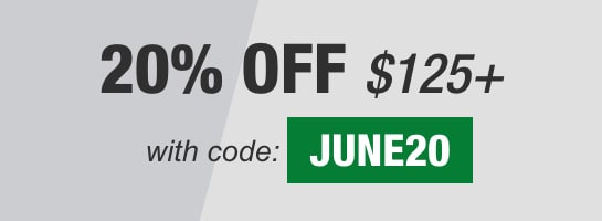 20% OFF $125+ with code: JUNE20