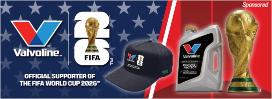 Valvoline / Fifa - Official Supporter of the Fifa World Cup 2026 - Sponsored