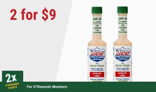 2x ORewards Points for members. 2 for $9