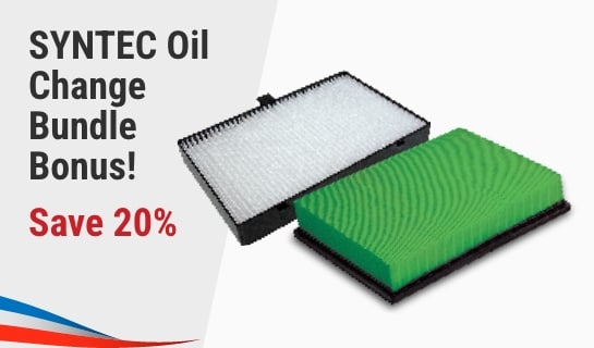 SYNTEC Oil Change Bundle Bonus! Save 20%