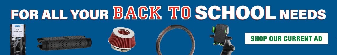 For all your back to school needs. Shop our current ad.