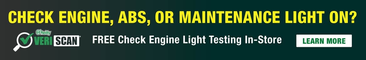 Check Engine, ABS, or Maintenance Light On? Free Check Engine Light Testing In-Store. Learn More.