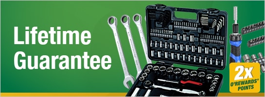 Lifetime Guarantee. 