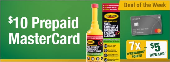 Deal of the Week. $10 prepaid mastercard.