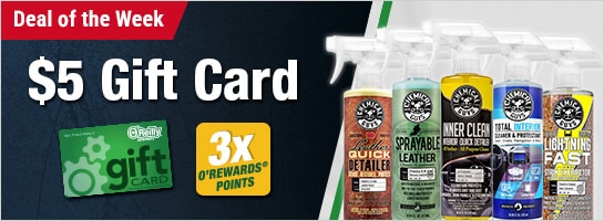 Deal of the Week: $5 Gift Card + 3x O'Rewards Points