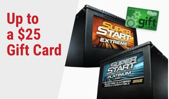Get Up to a $25 Gift Card