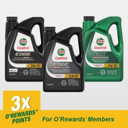 3x O’REWARDS POINTS