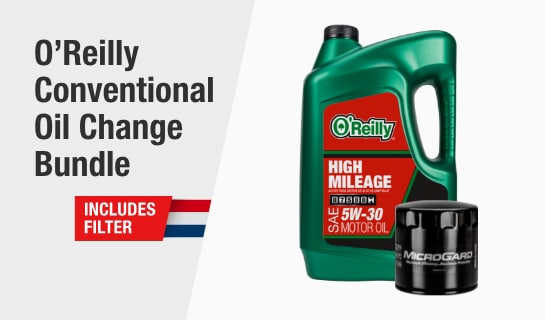 O'Reilly Conventional Oil Change Bundle