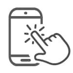 clicking a phone icon