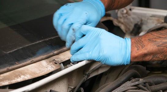 ratchet removing bolts