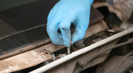 disconnecting linkage arms