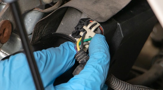 Reconnecting wiring harness 