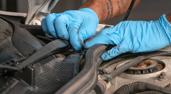 attaching wiper arms to linkage