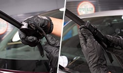 both types of Wiper Blade Installation